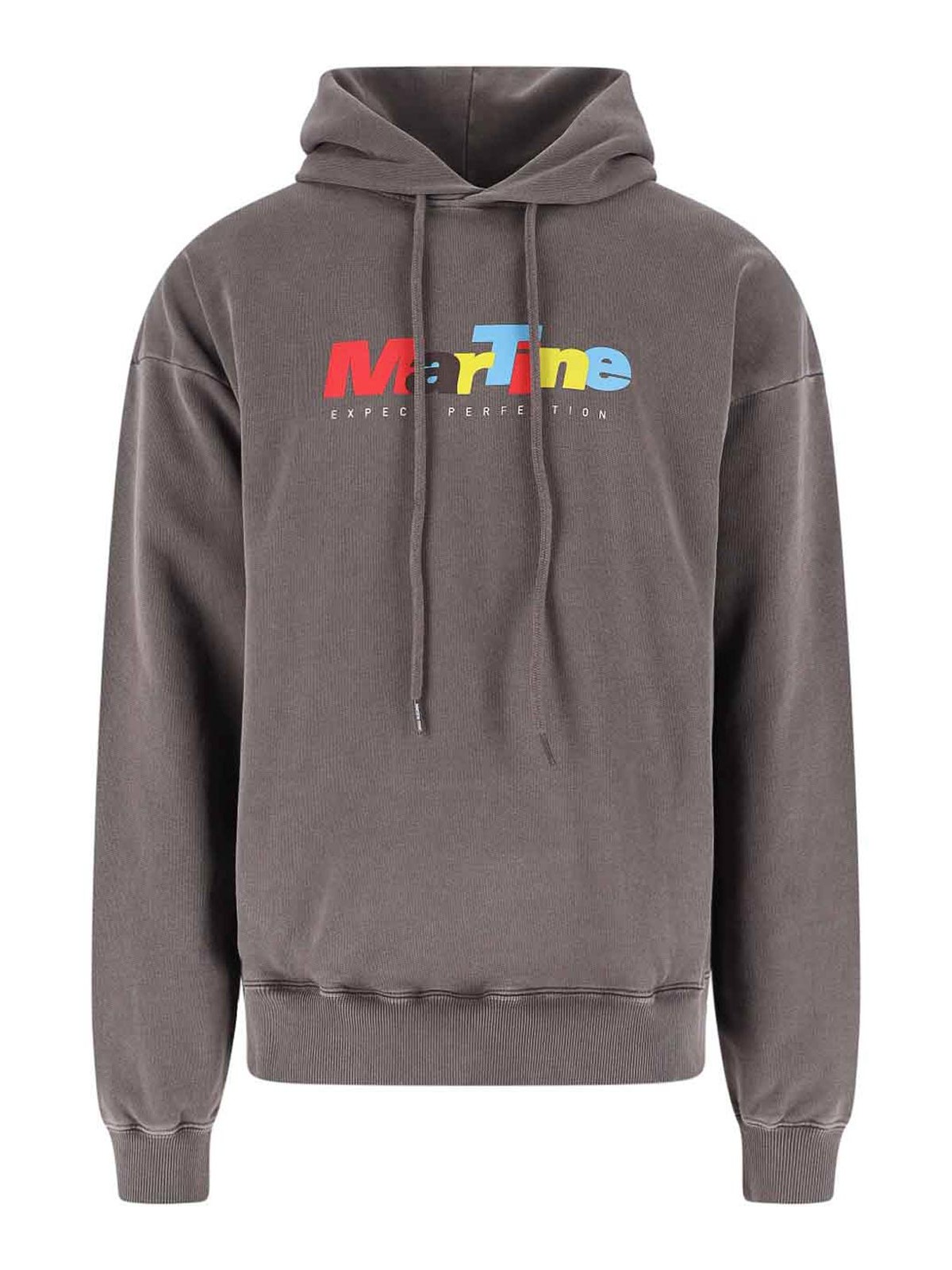 Martine Rose - hooded sweatshirt drawstring hood ribbed cuffs he