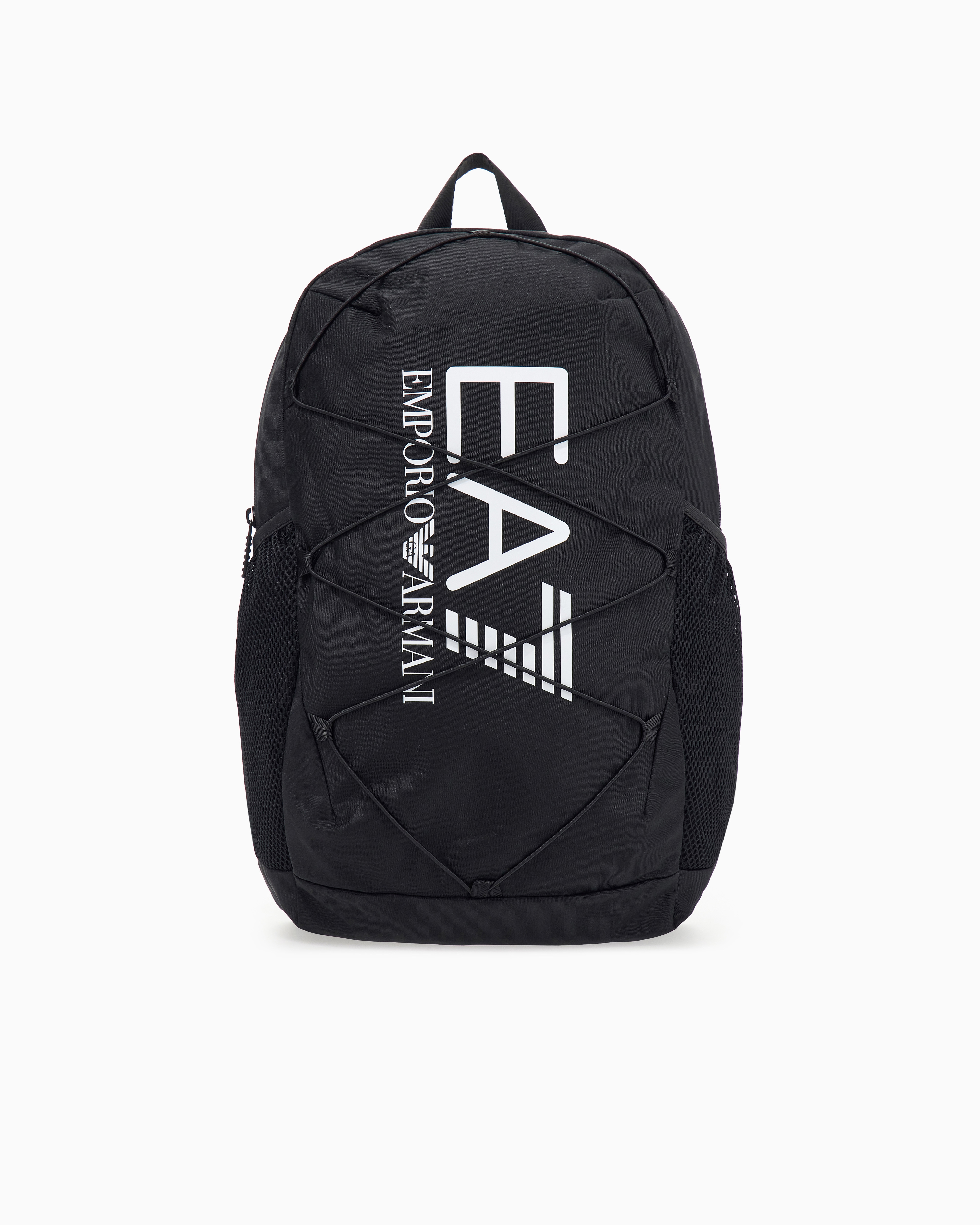 Backpack in coated fabric