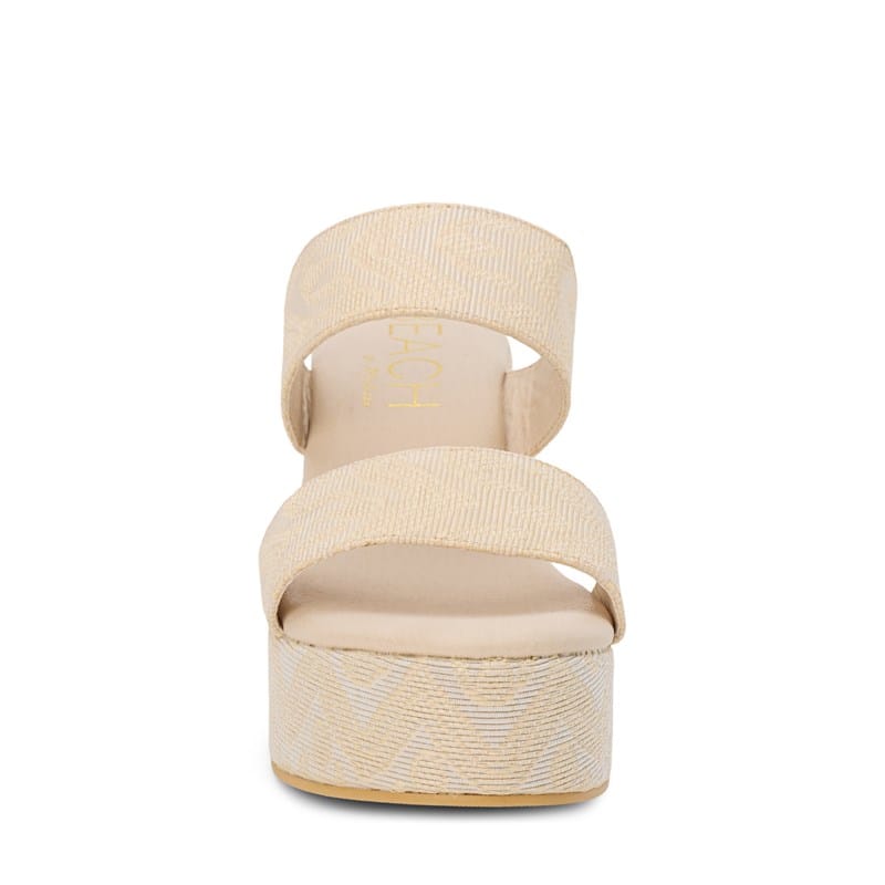 Women's Ocean Ave Chunky Platform Sandals (Beige Multi)