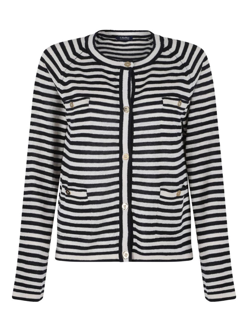 'S Max Mara striped cardigan - White