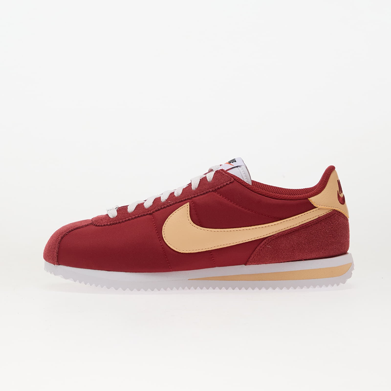 Nike Cortez Textile Sneaker in Red