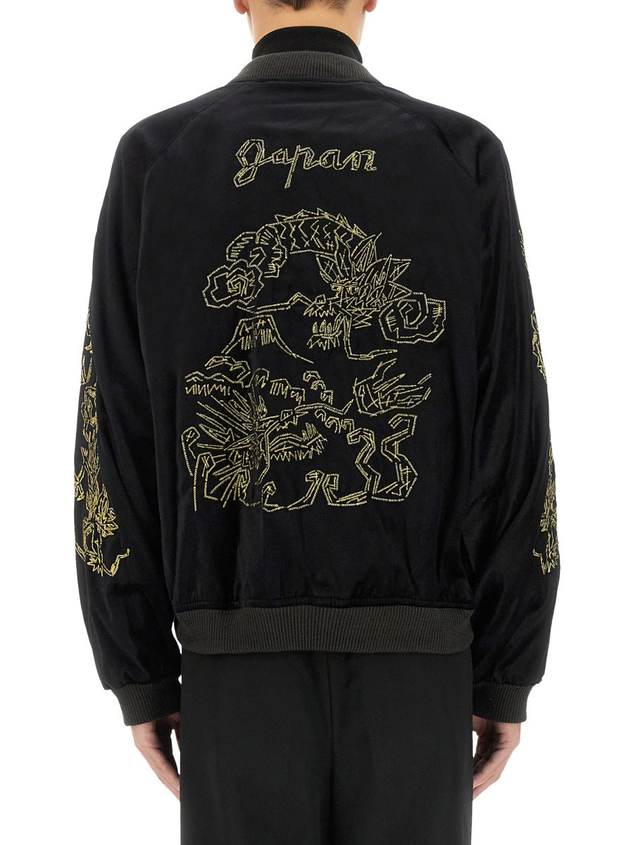 "SOUVENIR JACKET ""EASTEND DRAGON"""