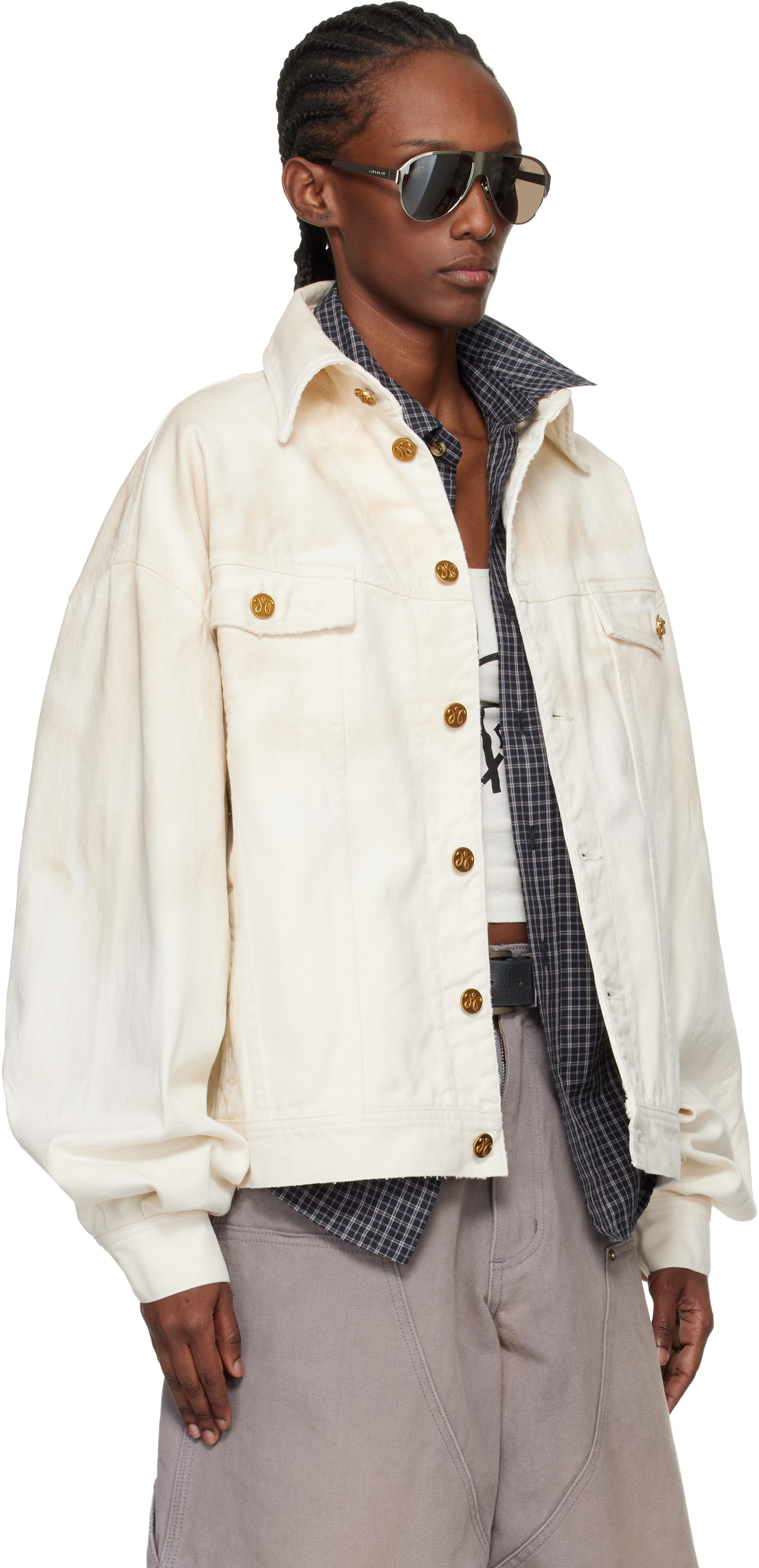Off-White Chachi Denim Trucker Jacket