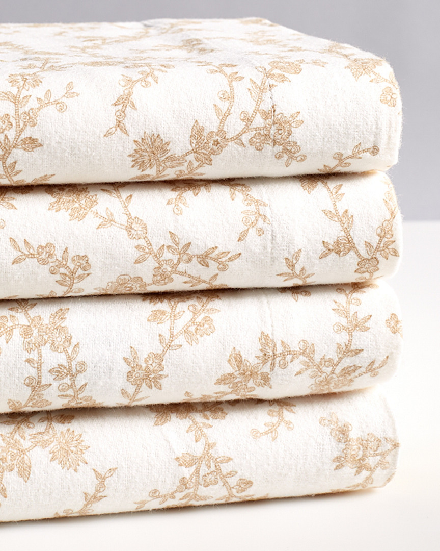 Victoria Flannel Sheet Set