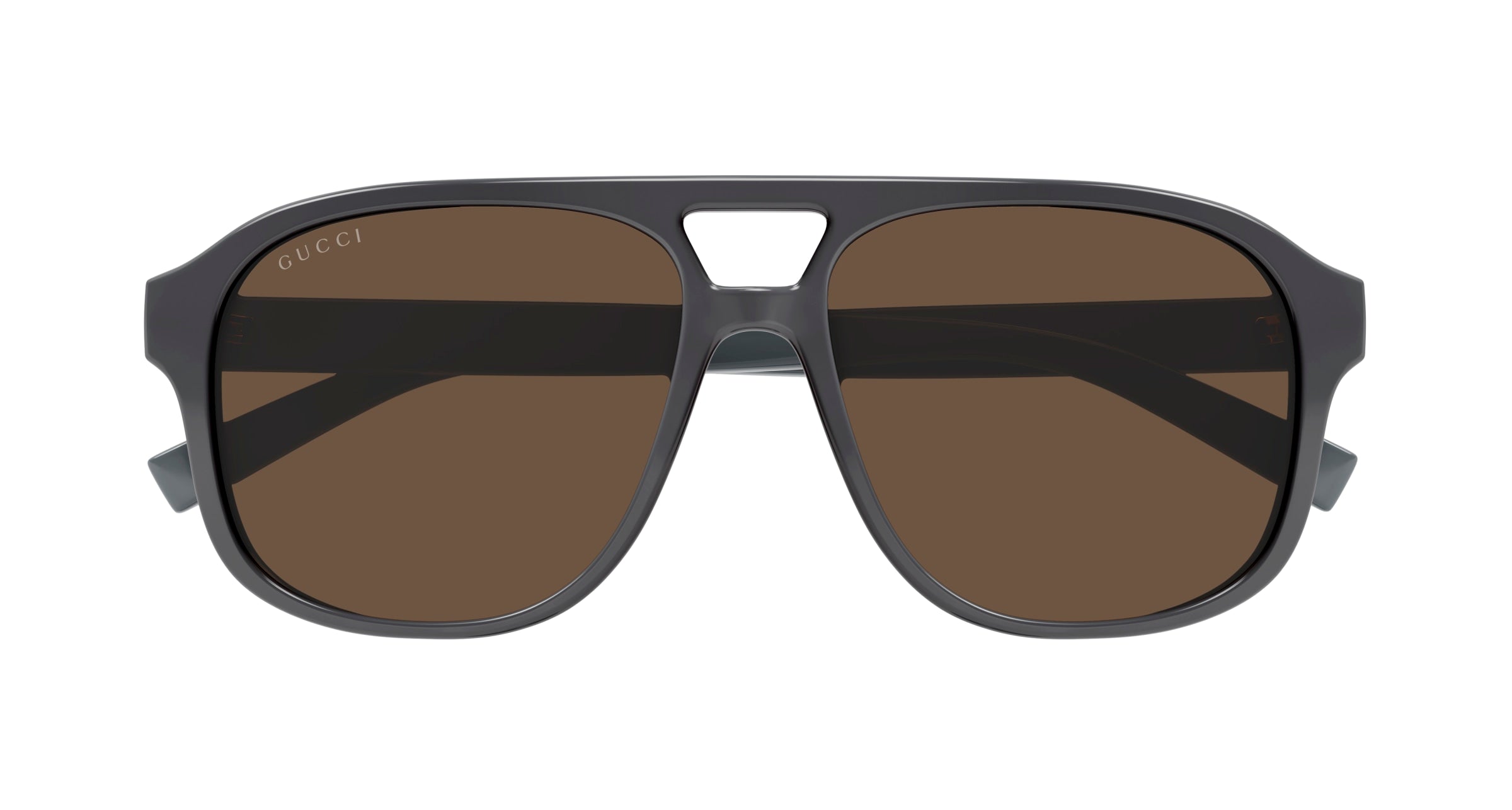 Gucci Man Gucci GG1856S 003 Sunglasses Injected Grey Brown Pilot