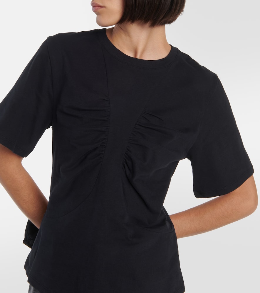 Zeren draped cotton jersey T-shirt