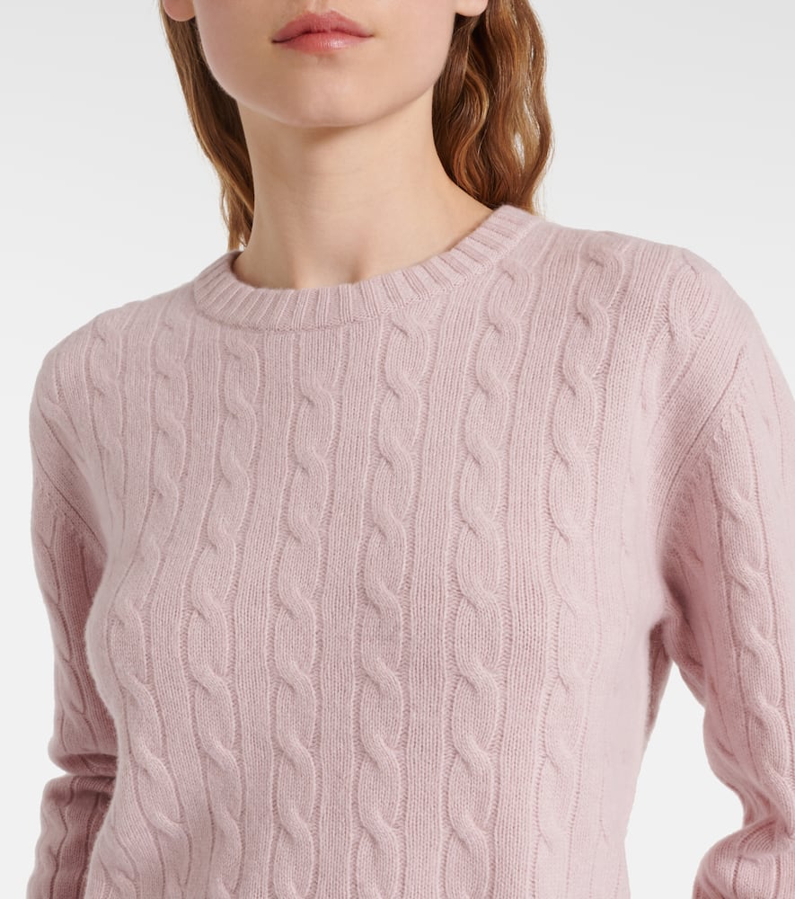 Zoe cable-knit sweater