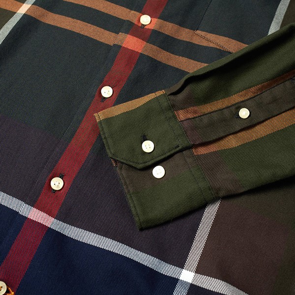 Dunoon tartan-print shirt - Green