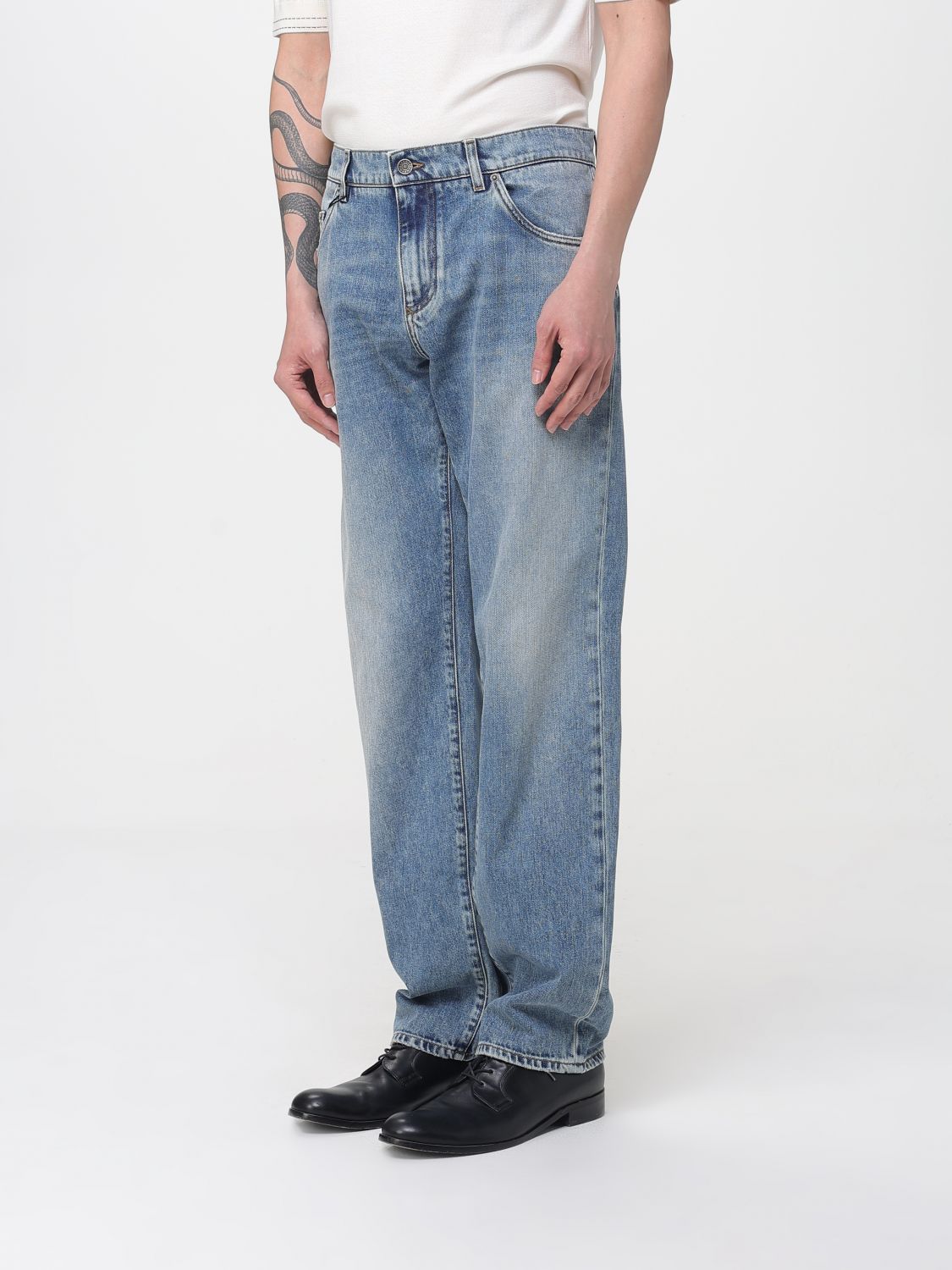 Jeans Men color Denim