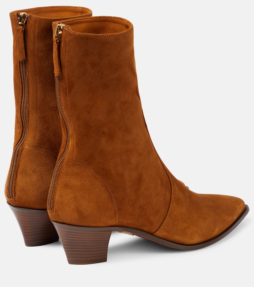 Brunswick suede ankle boots