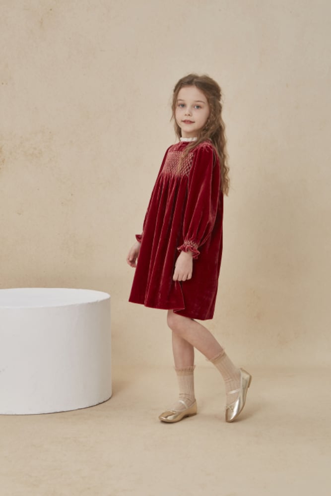 Silvia tiered tulle dress
