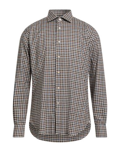 Man Shirt Beige Size 15 ½ Cotton