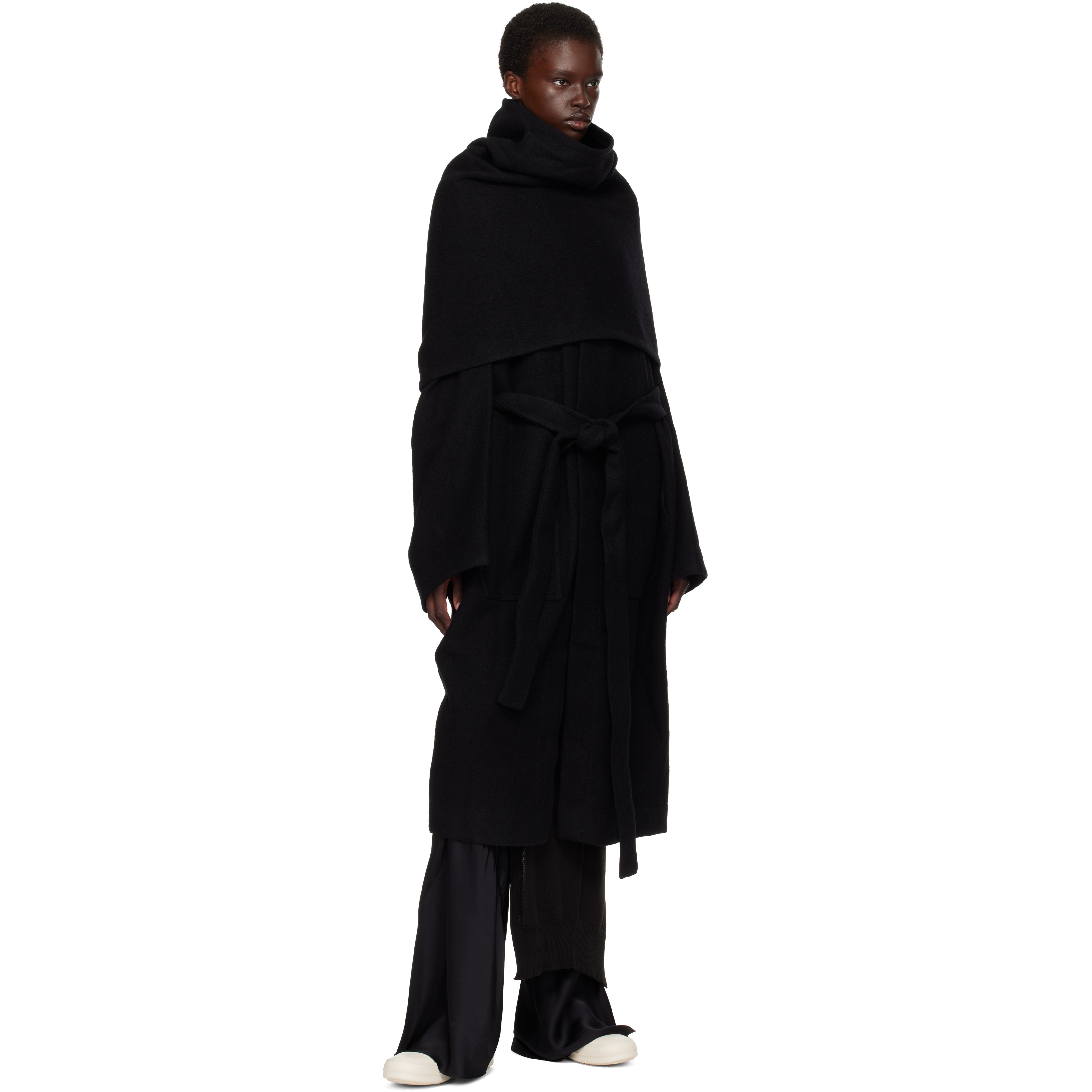 Black Tower Dagger Robe Coat