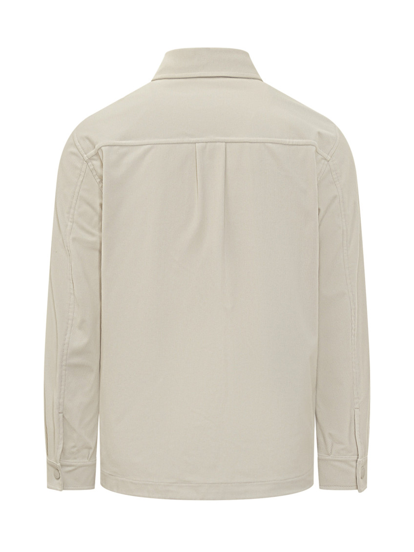 Off White Solid Jacket