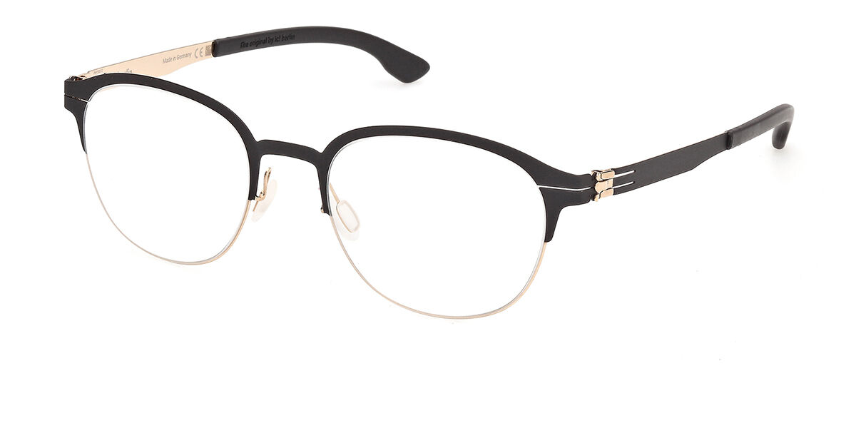 Ic! Berlin IC5321-D Sing Vestibilità Orientale 005 Occhiali da Vista Oro per Uomo Solo Montatura