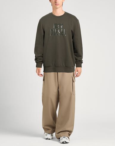 Man Sweatshirt Military green