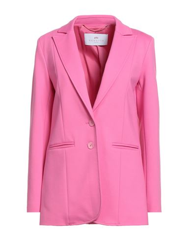 Woman Blazer Fuchsia Size 4 Viscose, Polyamide, Elastane