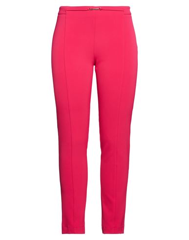 Woman Pants Fuchsia Size 10 Polyester, Elastane