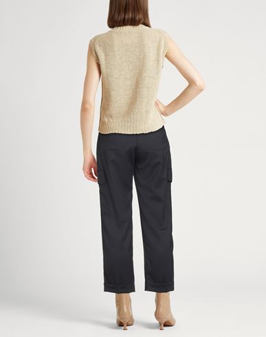 Woman Pants Midnight blue Size 2 Wool, Polyester, Elastane