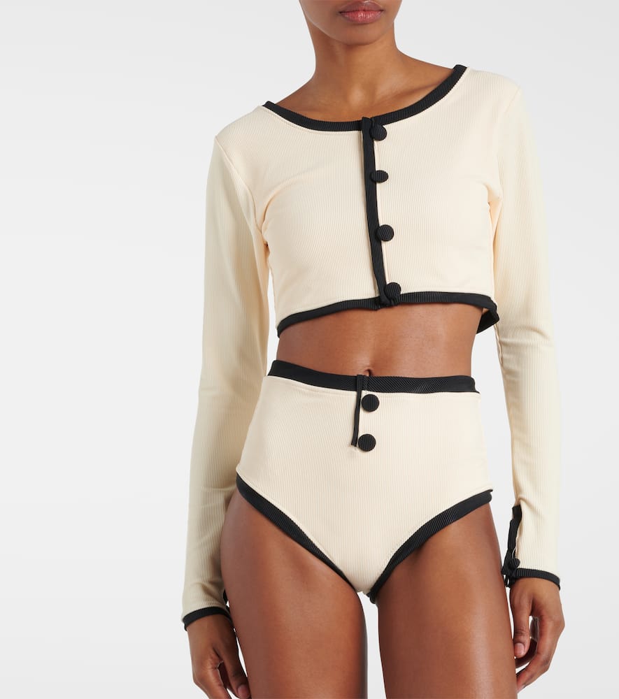 The Grace cropped rashguard