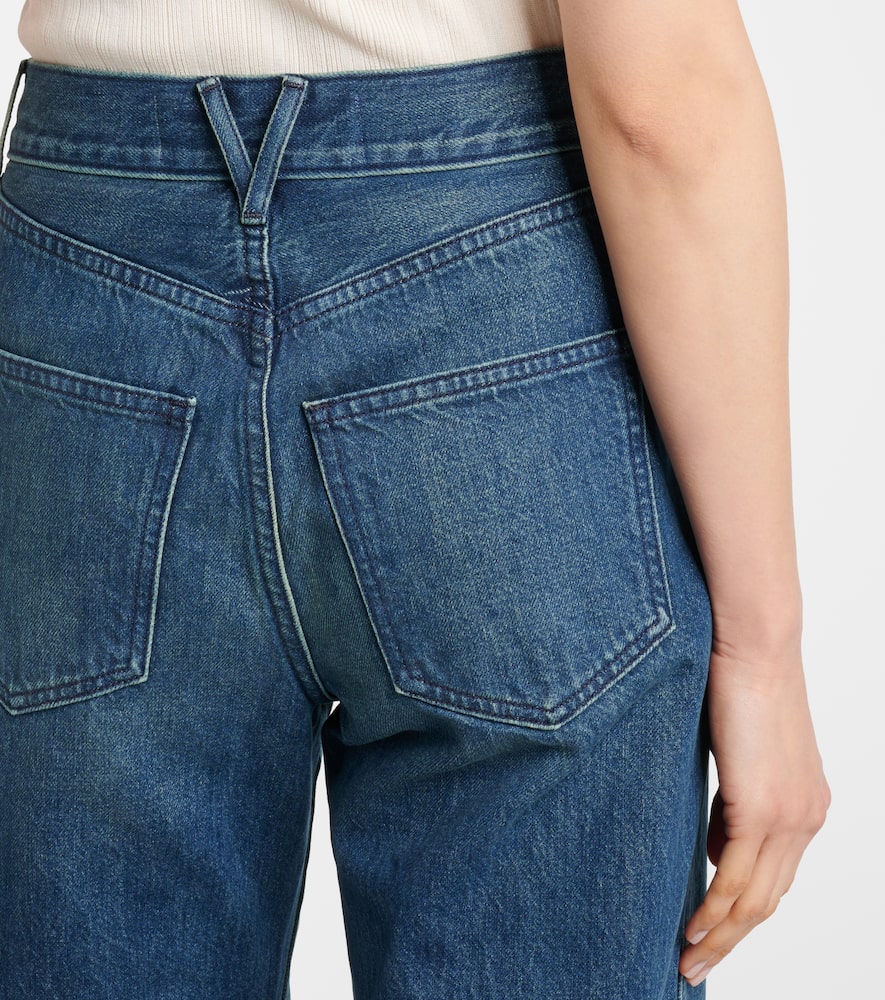 Veronica Beard Taylor wide-leg jeans