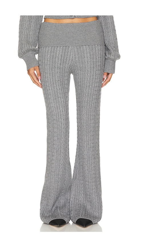 Lovers and Friends Bessie Knit Pant in Pink. - L also in
