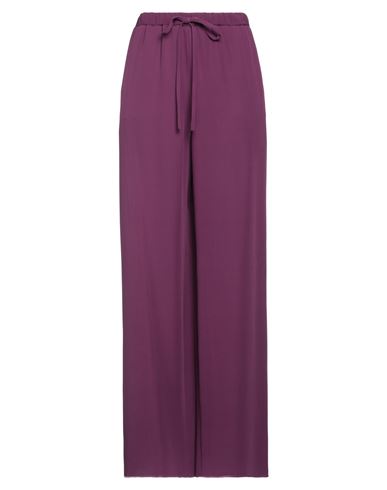 Woman Pants Deep purple