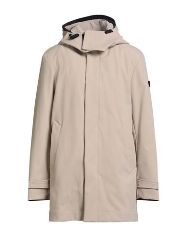 Man Puffer Beige Size L Polyamide, Elastane