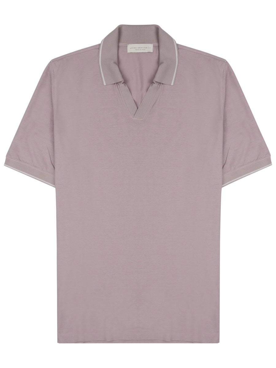 Men's 100% Cotton Polo Shirt Made in Italy