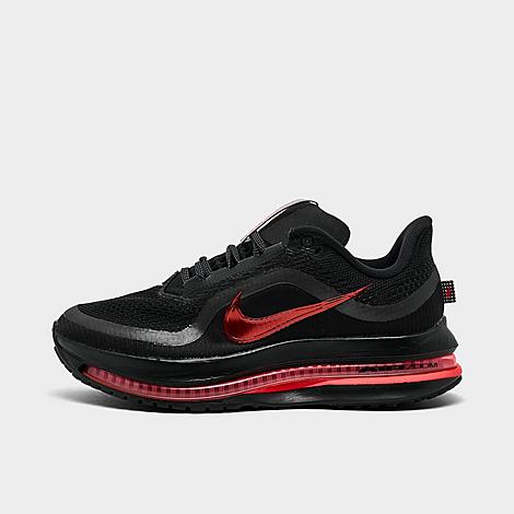 Women's Pegasus Premium Running Shoes in Black/Anthracite/Hot Lava
