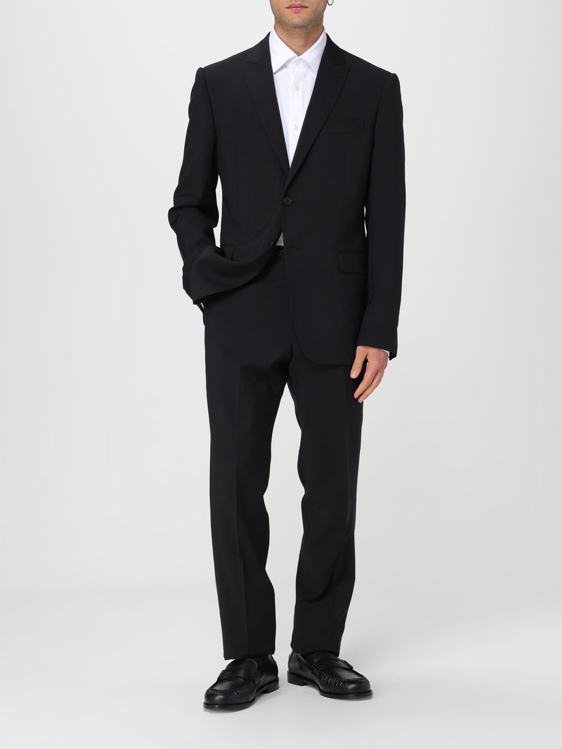 Suit EMPORIO ARMANI Men color Navy