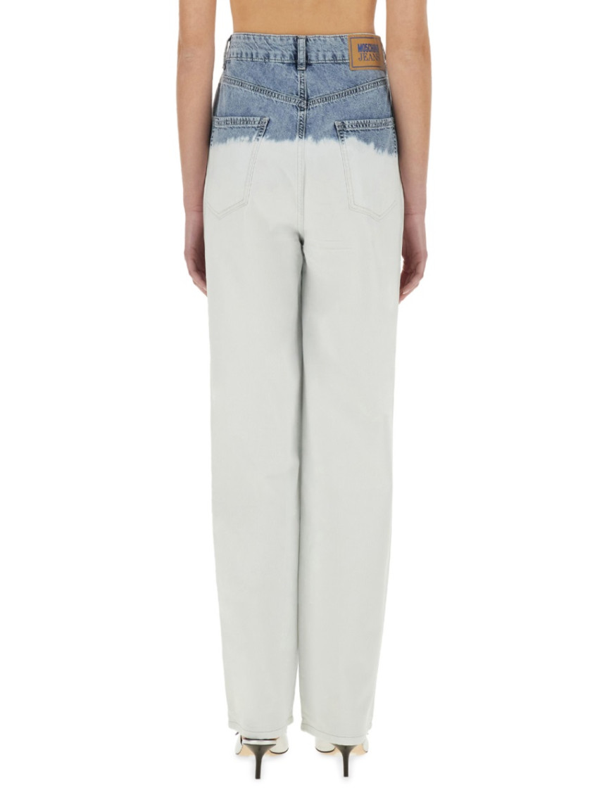 White Loose High Rise Jeans