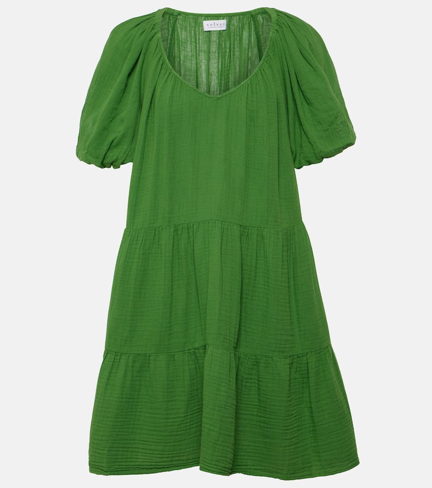 Velvet Helena cotton minidress