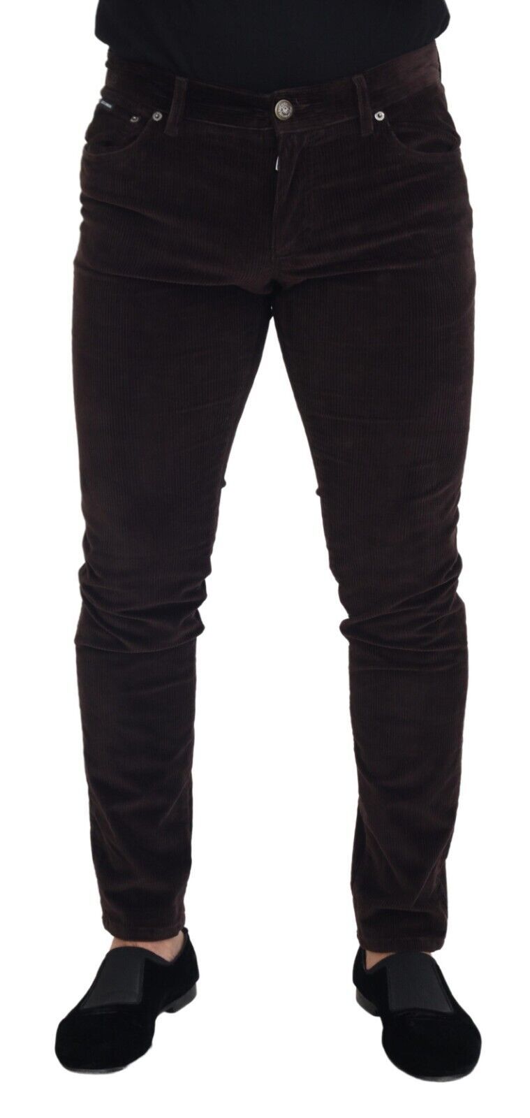 Corduroy Trousers — Brown