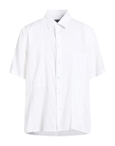 Man Shirt White Size S Cotton, Lyocell