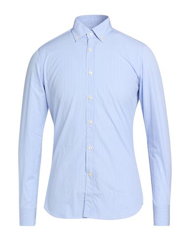 Man Shirt Sky blue Size 18 Cotton