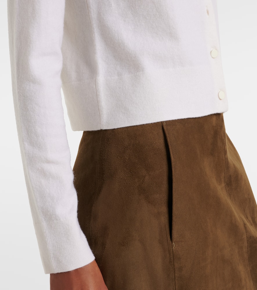Wool and cashmere-blend cardigan