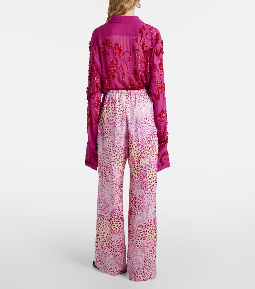 Wide-leg pants