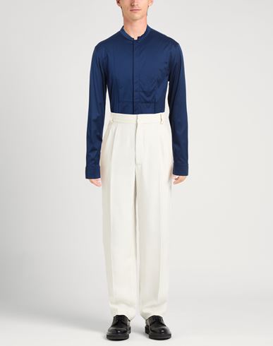 Paolo Pecora Man Shirt Blue Size 16 ½ Cotton