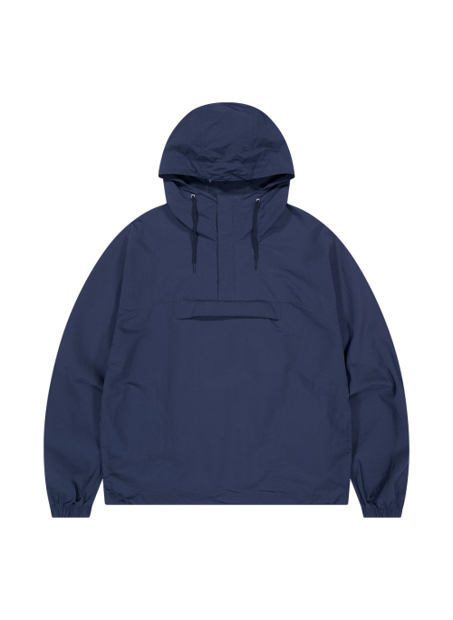 Packable Anorak-Navy