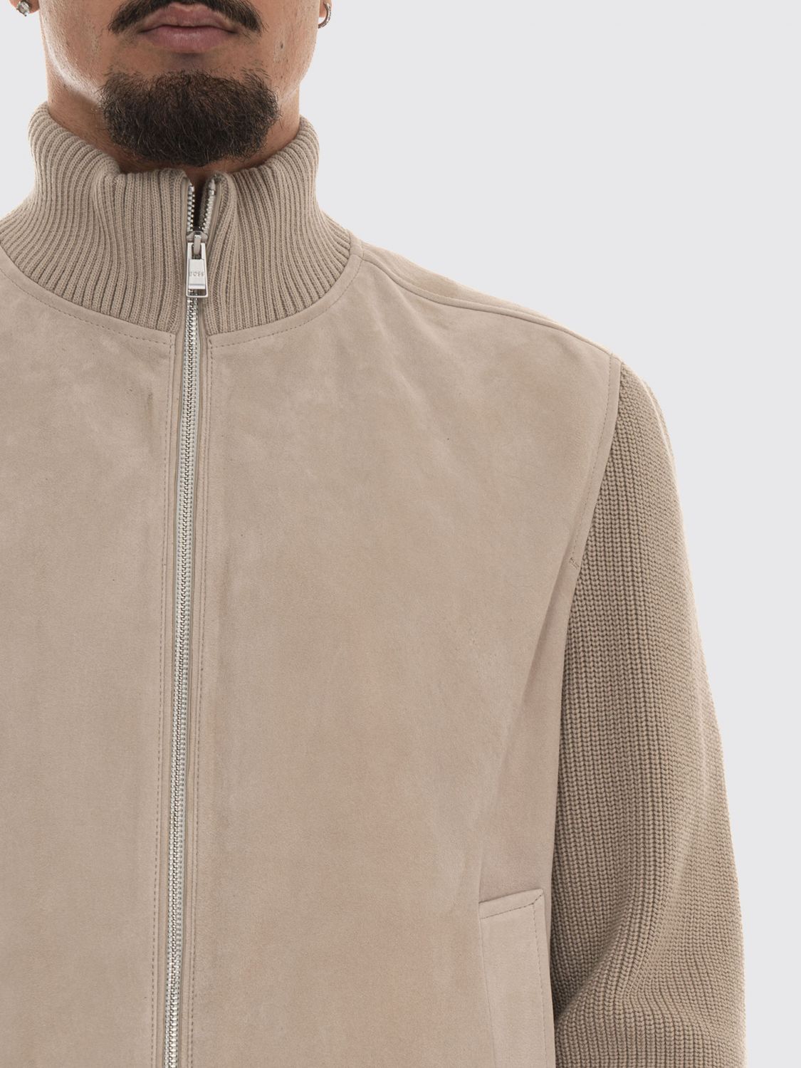 Jacket Men color White