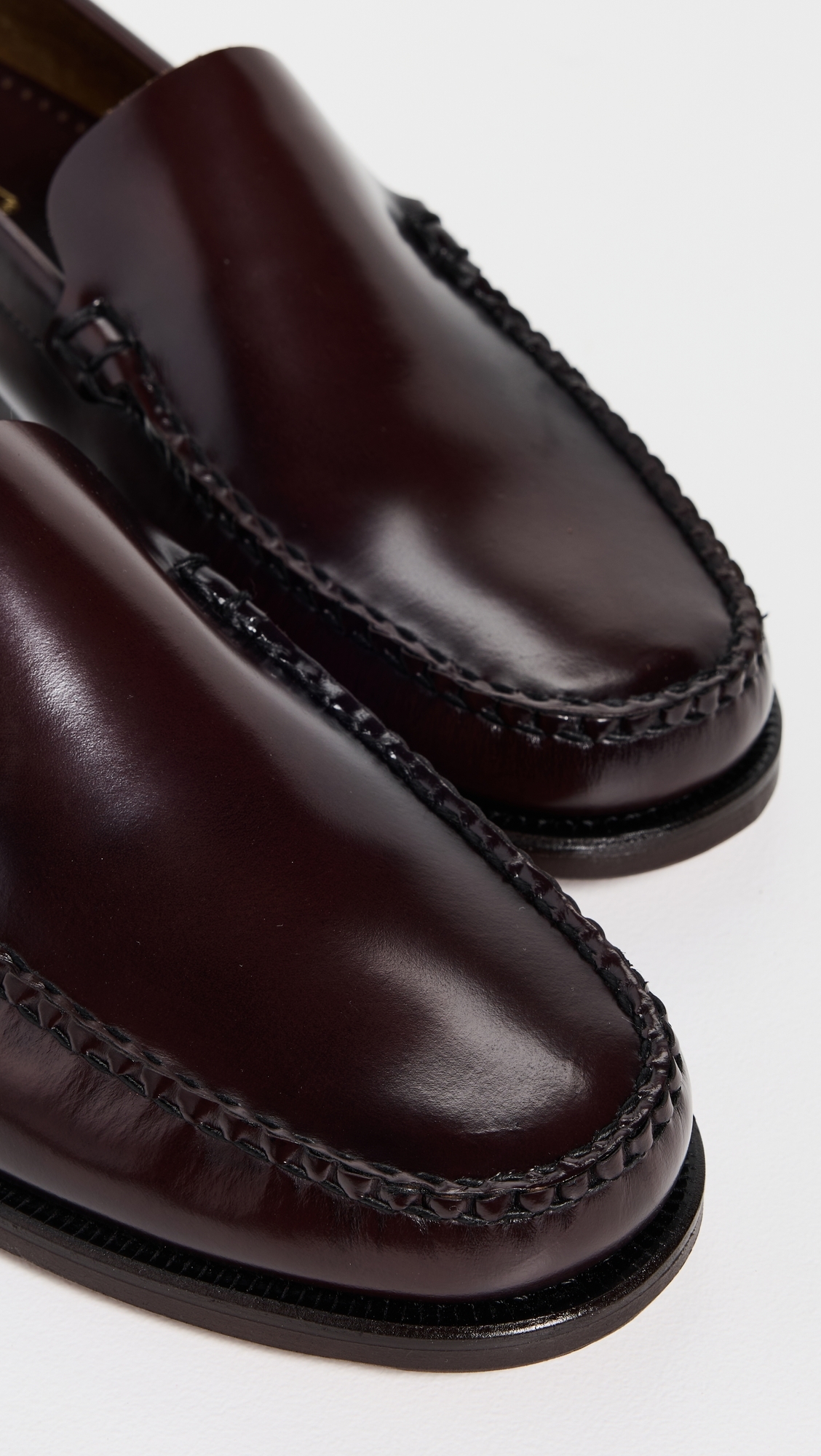 Frank Leather Loafers Brown Burgundy