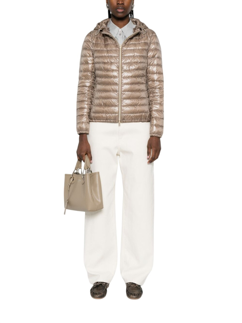 Nylon Short Down Jacket