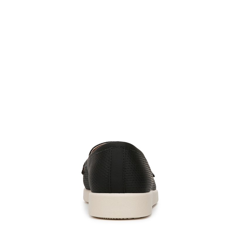 Women's Isla Bit Loafers (Black Faux Nubuck)