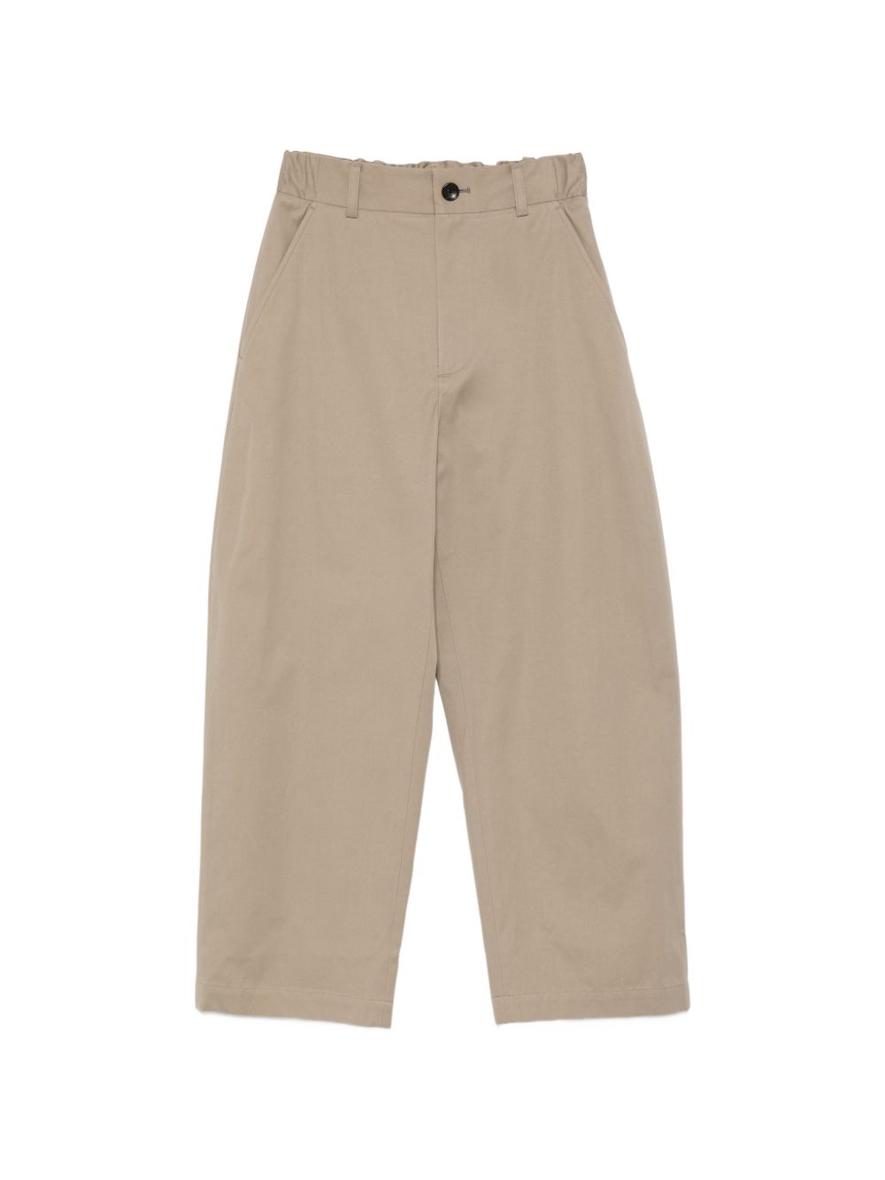 Cotton Trousers — Khaki