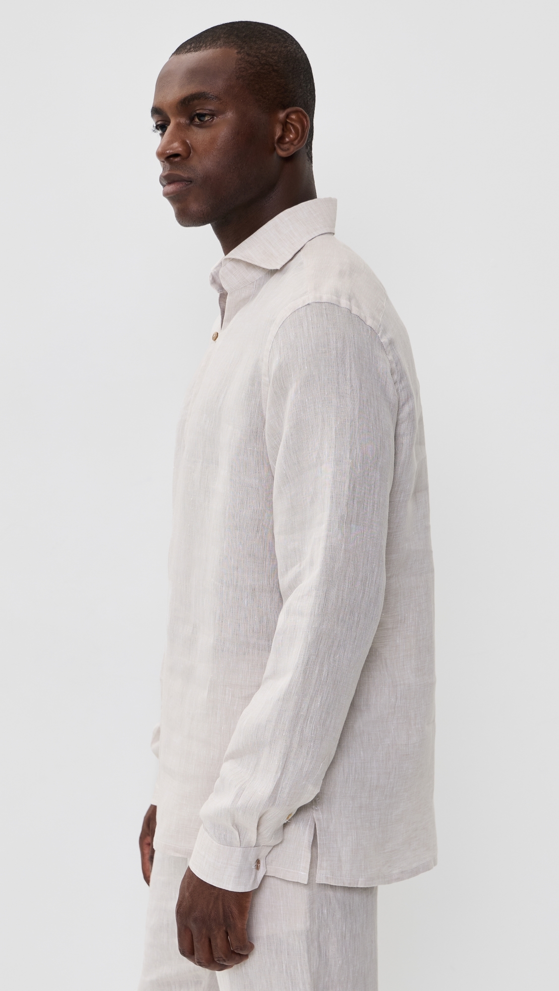 The Capri Shirt Sand Stripes