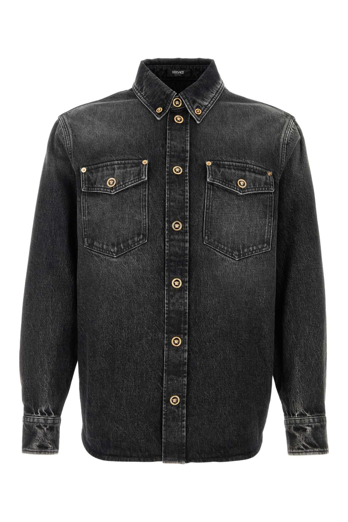 Black Denim Shirt