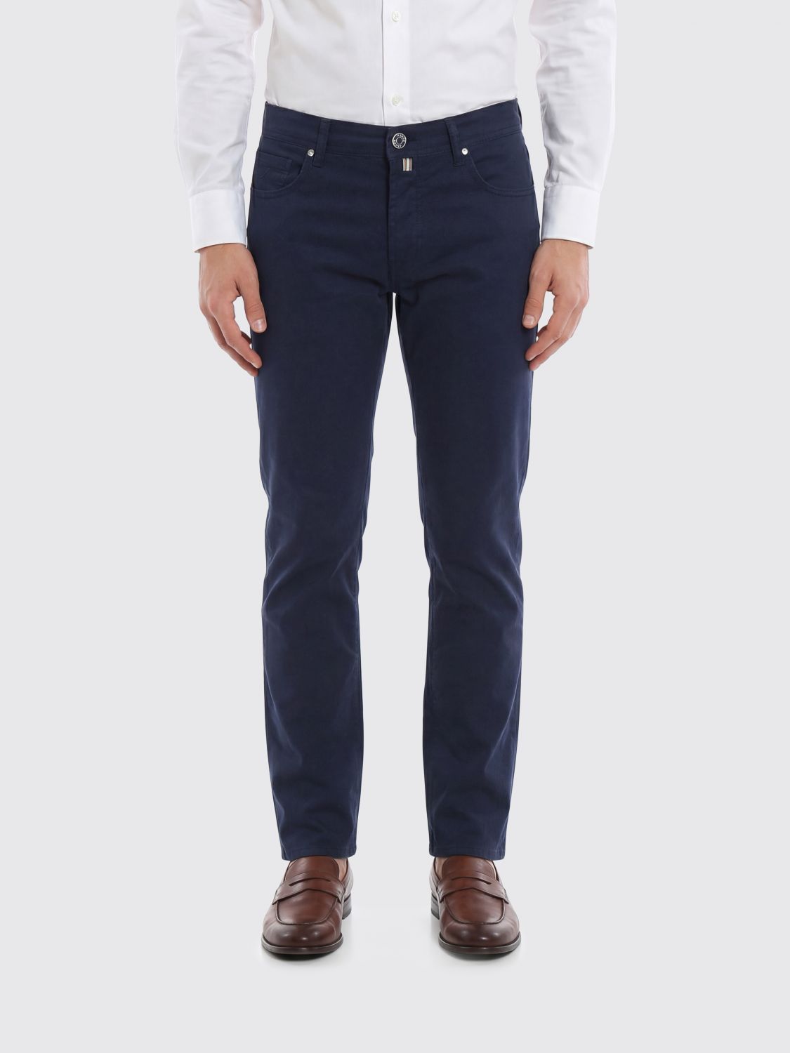 Pants Men color Navy
