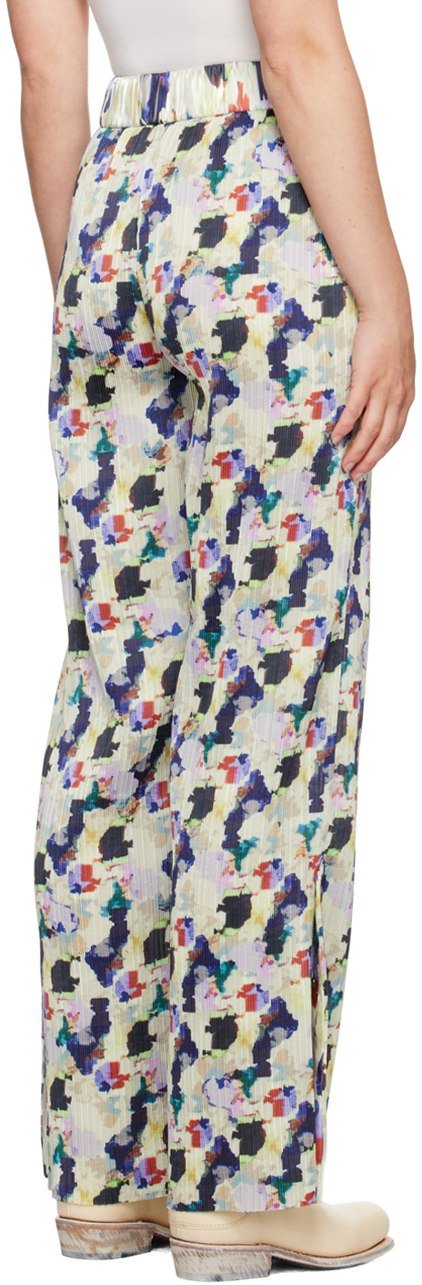 Henrik Vibskov Multicolor Remember Plisse Trousers