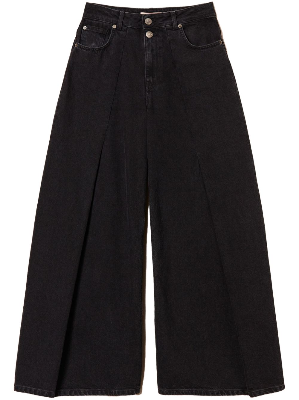 Cropped jeans - Black